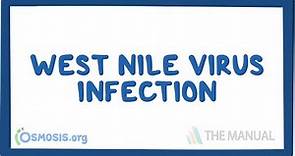 West Nile virus infection - causes, symptoms, diagnosis, treatment, pathology