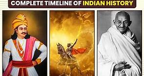 Understand How to Study - Complete Timeline of Indian History From Ancient to Modern!