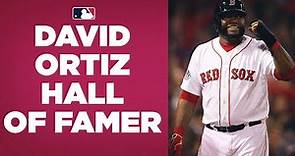 Red Sox DH David Ortiz elected to Hall of Fame! (Big Papi's Career Highlights)