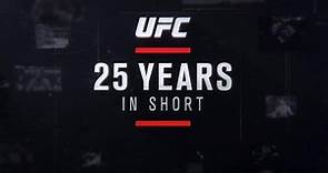 UFC 25 YEARS IN SHORT DOCUSERIES PREMIERES ON YOUTUBE