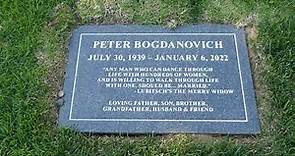 Peter Bogdanovich & Dorothy Stratten Graves Pierce Brothers Westwood LA CA USA March 27, 2023