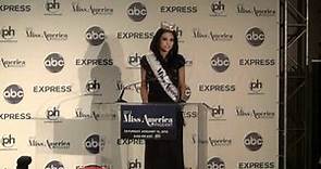 Miss America 2012 Laura Kaeppeler's Post Crowning Press Conference