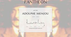 Adolphe Menjou Biography - American actor (1890–1963)