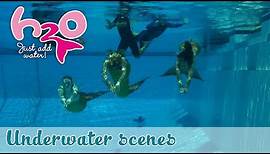 H2O: Just Add Water - Behind the scenes: Underwater scenes