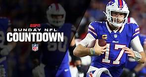 Sunday NFL Countdown Presented by Snickers (11/5/23) - Live Stream - Watch ESPN