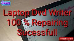 HOW TO REPAIR DVD WRITER LAPTOP/COMPUTER..LAPTOP DVD/CD WRITER NOT WORKINGIN HINDI