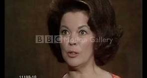 Shirley Temple (Black) interview clip july 1972