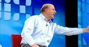 Steve Ballmer Going Crazy on Stage