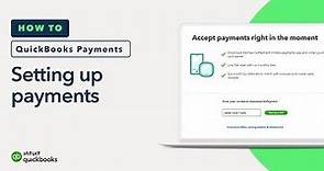 How to set up QuickBooks Payments