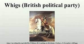 Whigs (British political party)