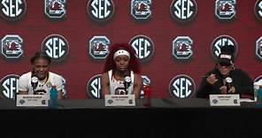 WBB PostGame: (Tennessee) South Carolina Press Conference 03/09/24