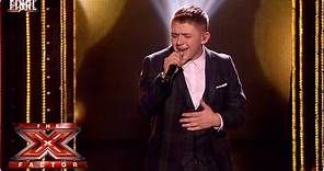 Nicholas McDonald sings Superman - Live Final Week 10 - The X Factor 2013