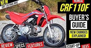 New Honda CRF110F Review: Specs, Changes Explained, Features + More! | CRF 110 Dirt Bike