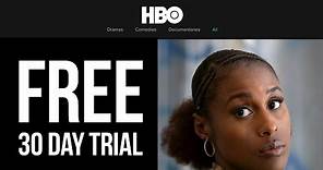 How to get HBO Free 30 day trial