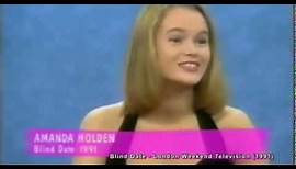 19 year old Amanda Holden on Blind Date in 1991