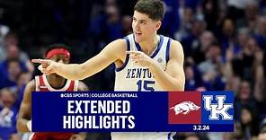 Arkansas at No. 16 Kentucky: College Basketball Highlights | CBS Sports