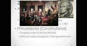 APUSH Review: The Articles of Confederation