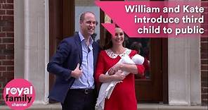 Royal Baby: Prince William and Kate introduce Prince Louis to the public