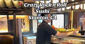 Can you eat 100pcs of Sushi? 📍 Crazy Rock n Roll Sushi Stanton, CA @