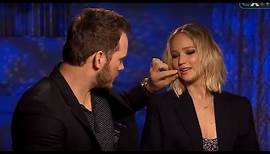 Chris Pratt Can’t Stop Flirting With Jennifer Lawrence