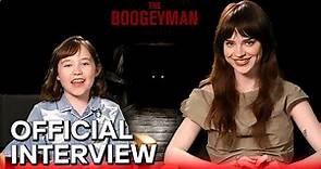 THE BOOGEYMAN (2023) Vivien Lyra Blair & Sophie Thatcher Official Interview
