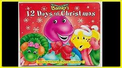 BARNEY "BARNEY'S 12 DAYS OF CHRISTMAS" - Read Aloud Storybook for kids, children