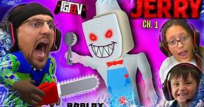 ESCAPE ROBLOX JERRY the Ice Scream Man! (FGTeeV in Cold Storage Ch 2)