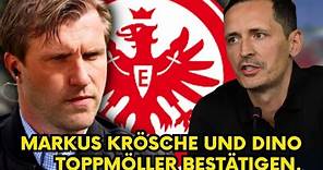 Frankfurt: Markus Krösche und Dino Toppmöller setzen ein klares Statement! Eintracht Frankfurt