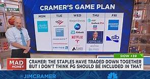 Jim Cramer gives his gameplan for next week as earnings season gets into full swing