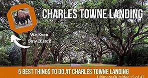 5 Best Things to do at Charles Towne Landing - SC State Parks - Charleston South Carolina