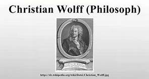 Christian Wolff (Philosoph)