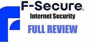 F-Secure Internet Security Full Review