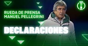 Rueda de prensa de Manuel Pellegrini tras el #DinamoZagrebRealBetis 🗣🎙 | Real BETIS Balompié