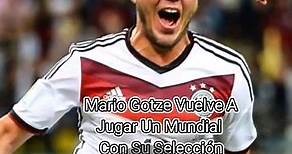 ThigoFerr on Instagram: "Mario Gotze Vuelve A Jugar Un Mundial"