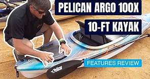 Pelican Argo 100X 10-ft Kayak | Recreational Kayak | Specs & Features Review and Walk Around