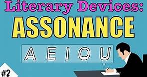 What is Assonance? 🤔 Literary Device Guide ✍️ English Writing Lesson