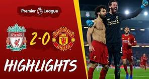 Liverpool 2-0 Man Utd | Van Dijk and Salah win it at Anfield | Highlights