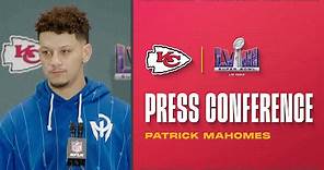 Full Length Patrick Mahomes Super Bowl LVIII Press Conference | 2/7/2024 | Kansas City Chiefs
