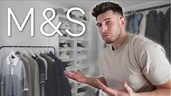 Is M&S The BEST For Minimal Menswear? Huge M&S Try-On Haul