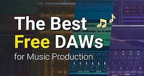 Free Music Production and Recording Software - Best Free DAWs (2021)