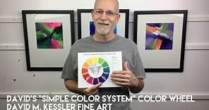 David M. Kessler's "Simple Color System" Color Wheel