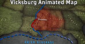 Vicksburg: Animated Battle Map
