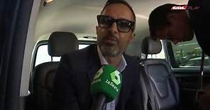 Jorge Mendes llega a Barcelona: "Vamos a ver qué pasa con Ansu"