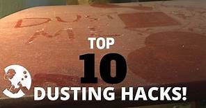 My Top 10 Dusting Hacks | How To Dust Your Home