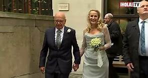 Se confirma que Rupert Murdoch y Jerry Hall están separados y con planes de divorcio | ¡HOLA! TV
