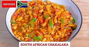 🇿🇦 South African Chakalaka Recipe | How to Make Chakalaka at Home | Baked Beans Recipe | Infoods