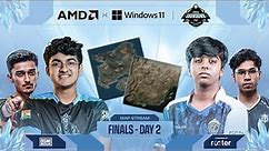 [ MAP FEED ] AMD x Windows 11 Presents UE BGMI Pro Showdown S-2 | Grand Finals Day- 2