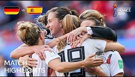 Germany v Spain | FIFA Women’s World Cup France 2019 | Match Highlights