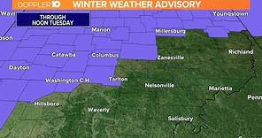Tracking freezing rain in Ohio: Winter Weather advisories issued for Franklin, other counties