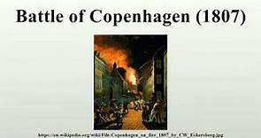 Battle of Copenhagen (1807)